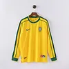 1998 Brazil Long sleeve Home Football Jersey 1:1 Thai Quality