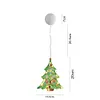 5D Christmas Diamond Painting Hanging Light Festive Rhinestone Lamp Pendant Kits
