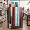 3 Tier Textile Fabric Display Rack Save Space Car Vinyl Wrap Holder for PVC Film