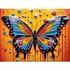 Butterfly-Paint by Numbers Acrylic Painting 30*40cm