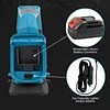 21V Li-ion Digital Display Air Pump LED Portable Car Tire Inflator for Makita