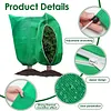 Plant Covers with Drawstring Winter Frost Cloth Bags Wraps for Outdoor Garden