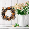 Diamond Painting Halloween Decorations Wreath Pendant for Home Window Wall