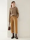 High Quality Women Cashmere Sweater For Winter 100% Cashmere Knitwear Thick Soft Warm Twist Flower Pullover Hoodies Female Cloth