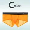 Ice Silk Seamless Transparent Ultra-Thin Boxer Briefs