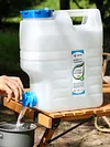 12L Camping Water Jug with Faucet Portable Water Tank for Vehicle Car Camping