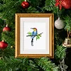 12pcs Bird 5D DIY Square Drill Diamond Painting Kits for Adults Beginners Home Decor Diamonds Paintings Gem Art 5.91x7.09in