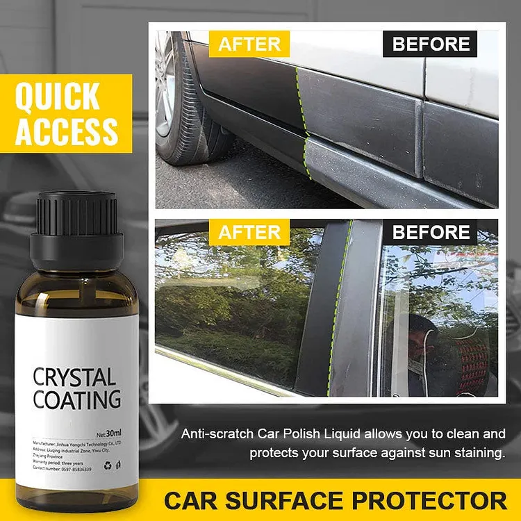 Car Plastic Restorer & Coat Liquid