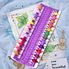 50-Hole Row Line Tool Convenient Yarn Organizer Efficient for DIY Sewing Storage