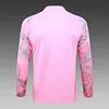 2024/2025 Real Madrid Half-Pull Training Suit Pink Dragon Football Shirt 1:1 Thai Quality