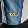 2026 Long Sleeve Player Version Argentina Home Football Shirt 1:1 Thai Quality