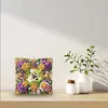 Acrylic Special Shape Flower Diamond Painting Picture Frame Kit