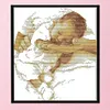 Girl-14CT Stamped Cross Stitch Kit(29*32cm)