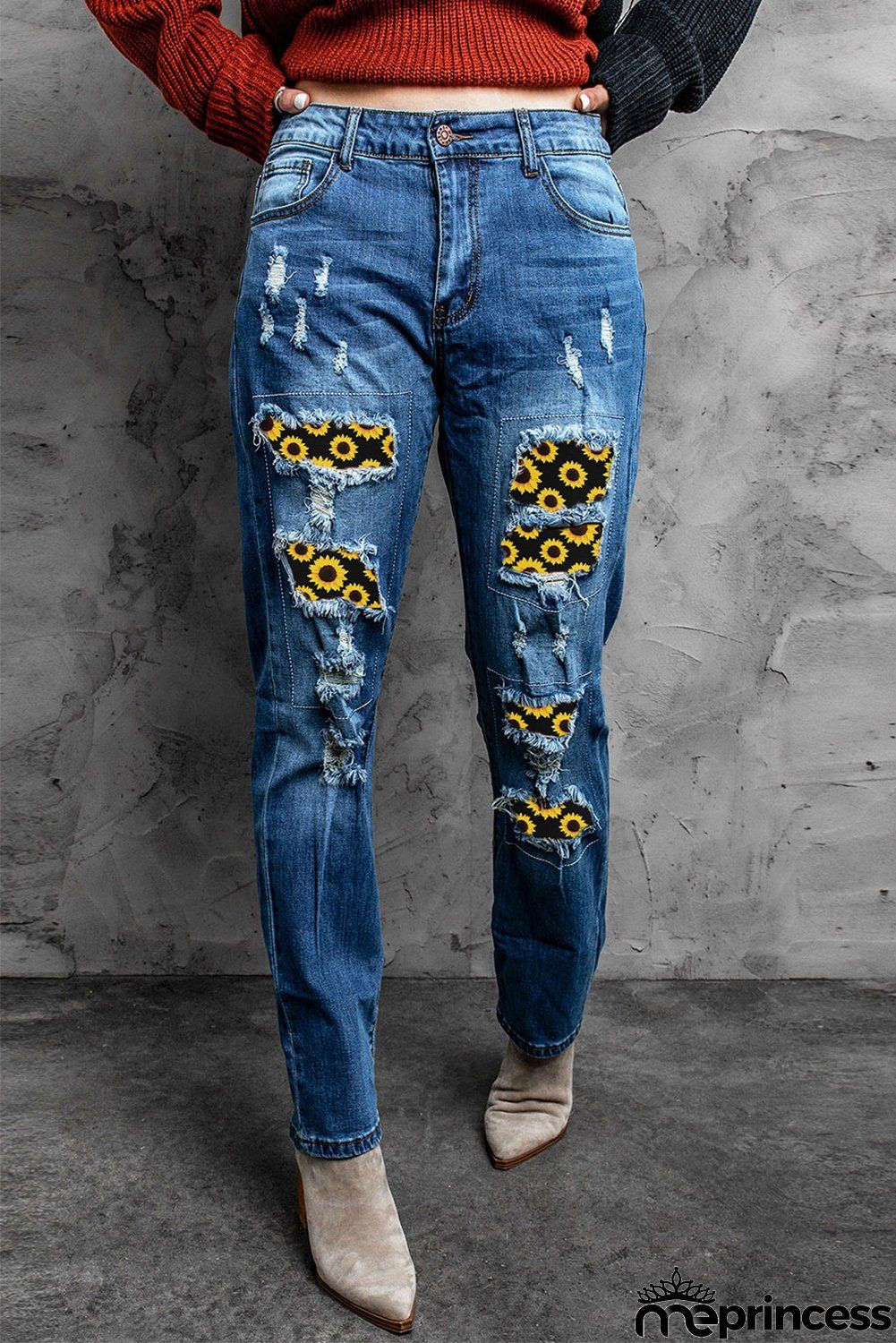Sunflower Distressed Jeans