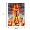 Full Embroidery 11CT DIY Dragon Ball Goku Stamped Cross Stitch Kit Crafts