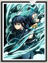 Mitsuri Kanroji & Muichiro Tokito Decorative Painting & Fridge Magnet - Demon Slayer: Kimetsu No Yaiba - BLK Studio
