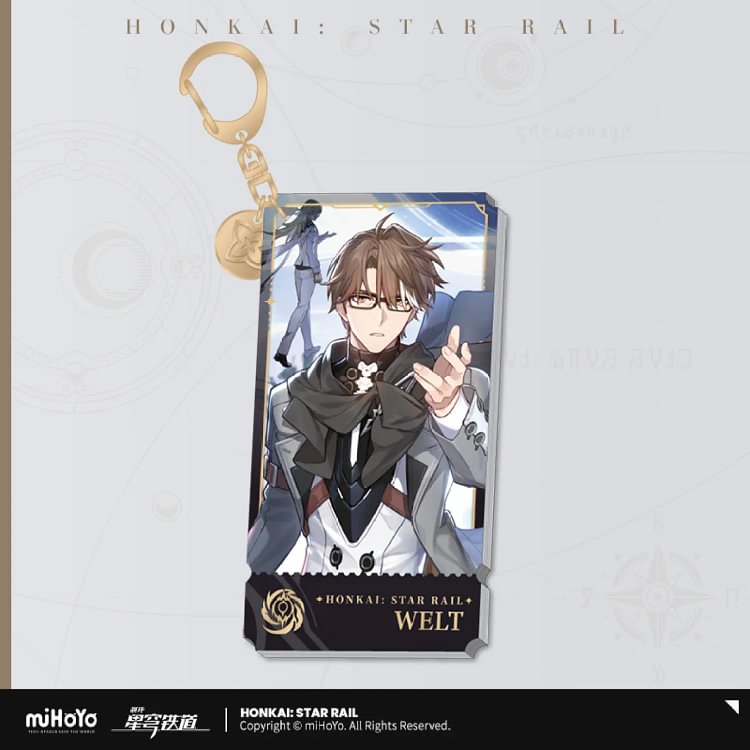 The Nihility Acrylic Keychains [Original Honkai Official Merchandise]