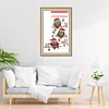 Owl Stocking -16CT Stamped Cross Stitch Kit(30*44cm)