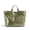 Sac fourre-tout imprim&eacute; lettres pour femme