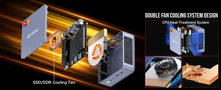 AMD Ryzen 7 7840HS Mini PC--NucBox K6