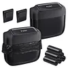 Car trash can Car trash can door storage box built-in garbage bag