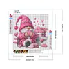 >SALE<5D DIY Full Round Drill Diamond Painting Cute Gift Gnome Home Decor Kit 30x30cm