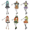 6pcs Bookmark Diamond Dots with Crystal Little Witch Dot Drill Book Mark Kit