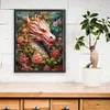 >SALE<Full Embroidery Eco-cotton Thread 11CT Print Flower Dragon Cross Stitch 50x60cm