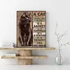 (Multi-Style Round) DIY Full Drill Diamond Painting cat