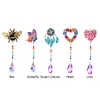 DIY 5D Diamond  Mosaic Sun Catcher Window Keyring Pendant Kits