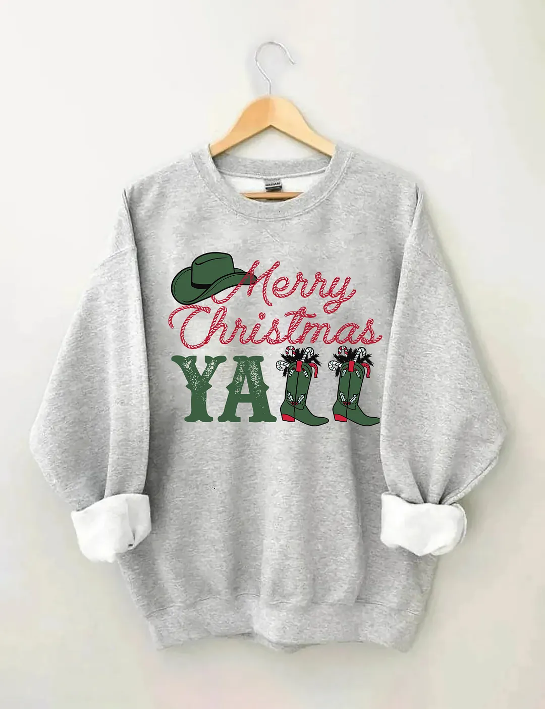 Cowboy Merry Christmas Sweatshirt