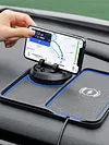 2-in-1 Anti-Slip Wireless Charging Mat with Phone Holder Wireless Charging Pad for Car 360 Degree Rotation Fit for iPhone 17/16/15/14/13/12 Pro for Android