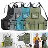 Work Apron Oxford Cloth Waterproof Heavy Duty Woodworking Apron for Woman Men