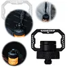 Camping Light Holder 1/4 Thread Portable Light Hanger with Lanyard Fishing Tools
