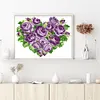 Rose - 9CT Partial Beaded Cross Stitch Kit(39x33cm)