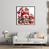 Cherry Gnome - 11CT Stamped Cross Stitch - 45*45cm