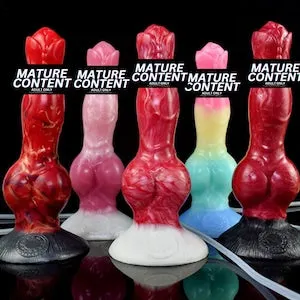 Knot Dildo Furry Sex Toy Ejaculating Dildo Fantasy Unique Monster Dildo  Knotted Plush Fleshlight Dildoes for Women Men Squirting Adult Toys