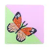 6pcs DIY Rhinestones Mosaic Diamond Painting Corner Bookmark Kit