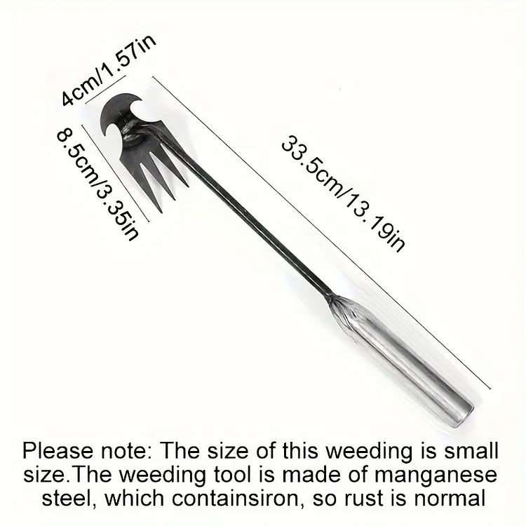 Gardening manual weeding tool (handle can be lengthened by yourself)