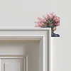 (US Local)House Tree Diamond Painting Art Door Right Angle Sign for Indoor Outdoor Wall