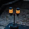 Outdoor Dimmable Camping Light Rechargeable Magnetic Rotable Atmosphere Lantern