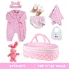 [Pink Style] Adoption Reborn Baby Essentials-8pcs Gift Set - RBBI-Myrebornbabydoll&reg; Myrebornbabydoll&reg;