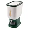 Rice Dispenser 22 Lbs Rice Storage Container Sealed Moisture Proof Cereal Dry Food Storage Container with Measuring Cup for Kitchen Pantry Organization
