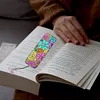(US Local)3Pcs Special Shaped Mandala 5D DIY Diamond Painting Book Mark for Home Office