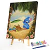 Stitch-Paint by Numbers Acrylic Painting 30*40CM