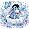 Cute Eeyore-11CT Stamped Cross Stitch 50*50cm
