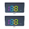 Car HUD Automatic Brightness Adjustment GPS Head Up Display Digital Speedometer