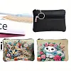 2pcs DIY Diamond Art Diamond Dot Card Pack Diamond Painting Coin Pouch (White Cat)