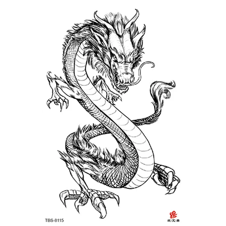 Tattoo Sticker Totem Symbol Temporary Sleeve Tattoo Waterproof Sexy Body Art Fashion