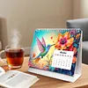 Diamond Painting Parrot 2027 Paper Calendar Monthly Flip Tabletop Calendar Kit